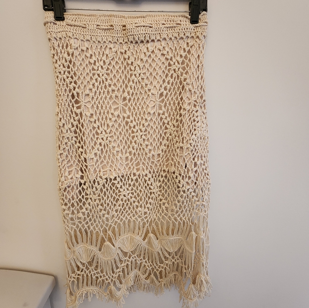 Crochet skirt